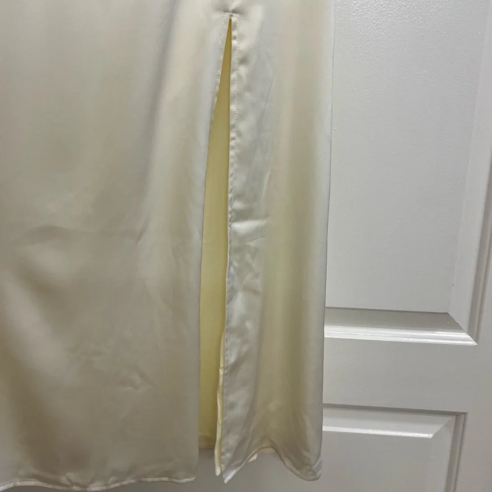 NWOT We Wore What Satin Look Midi Dress - Picture 8 of 13